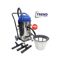Cleanvac 3 Motor'Lu Islak Kuru Süpürge Makinası Krom Kazanlı