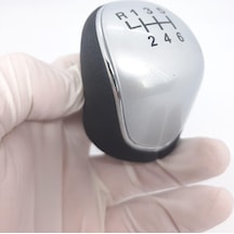 Toyota Corolla Uyumlu Için Gri Şemalı Deri Vites Topuzu 6 Ileri 2010-202