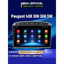 Peugeot 308 Android 6gb Ram 128gb Rom 8 Çekirdek Carplay Multimedya