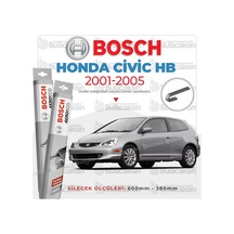 Honda Civic Hb Muz Silecek Takımı 2001-2005 Bosch Aeroeco N11.4509