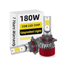 2pcs Led Ampulü Araba Farı H4 H7 Led H11 9005 9006 H1 Araba Ampulü 60000lm Işık Cob Chıps 9007/hb5 Hi/lo 1 Piece Set