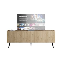 Luna 4 Kapaklı Tv Ünitesi-florida Meşe 180x63x42 Cm