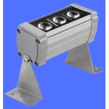 10 Cm 3 Watt Mavi Işık Wallwasher Duvar Boyama Ip65