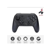 Nintendo Switch Uyumlu Siyah Bluetooth Joystick Kablosuz Gamepad Oyun Kolu - Elektronik