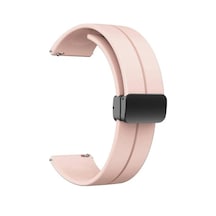 Adige Quark Qsm-107-1 Kordon Kayış D-buckle Mıknatıslı Silikon 20/jku