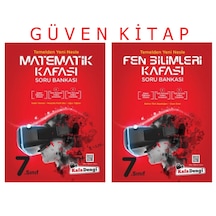 Kafadengi Yayınları 7.sınıf Matematik Fen S.B. Seti