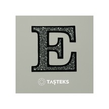 Taşlı Ütülenebilen Veya Sticker Olarak Kullanılabilen 6cm E Harfi