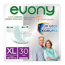 Evony Premium Bel Bantlı Yetişkin Bezi X-Large 30'Lu