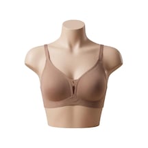 Best Bra L-247 Lazer Dikişsiz Balensiz Pedli İz Bırakmaz Yumuşak Dokulu Sütyen Vizon