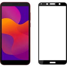 Huawei Y5P Full Ekran Koruyucu Cam Kenarları Kırılmaya Dayanıklı