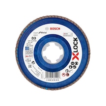 Bosch X-lock Flap Disk 115 Mm 80 Kum Plastik Taban X551 2608619813