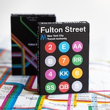 Bicycle Fulton Street Mta Black Edition Premium Oyun Kağıdı İskambil Kartları Destesi