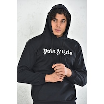 Blackjack Giyim Blackjackgiyim Siyah Palm Angels Kapüşonlu Sweatshirt siyah
