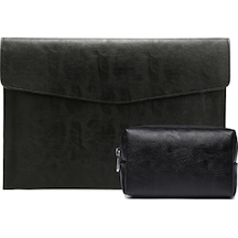 Dizüstü Bilgisayar İçin PU Deri Tasarım Laptop Kılıfı 13.3 inch