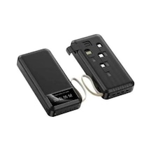 Powerbank Şarj Cihazı 4 Çıkışlı 20.000 Mah Powerbank Kompakt Yüksek Kapasiteli Hızlı Şarj Siyah 47561805