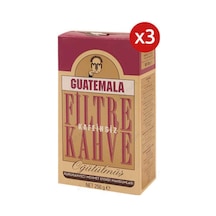 Kuru Kahveci Mehmet Efendi Guatemala Kafeinsiz Kahve 3 x 250 G