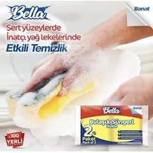 Oluklu Bulaşık Süngeri 2'li