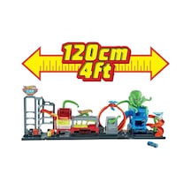 Hot Wheels Dev Ahtapot ile Araba Yıkama Oyun Seti - Gtt96