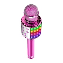 Tenfowee "taşınabilir Kablosuz Bluetooth Mikrofon - Led Işıklı, 3'ü 1 Arada Ktv Ve Hoparlör"