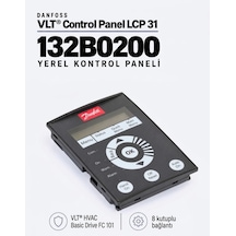 Danfoss 132b0200 Lcp 31 Vlt Hvac Basic Drive Fc 101 Sürücü Ekranı Paneli