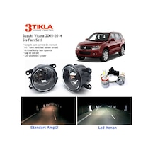 Suzuki Vitara 2005-2014 Beyaz Led Xenon Sis Farı Seti