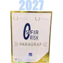 2026-2027 Müfredatına Uygun Sıfır Risk Paragraf Yeni Basım Üçdörtbeş Yayınları 9786255566096