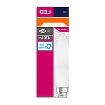10'lu Paket Beyaz Işık Led Mum Ampul E14, 5w