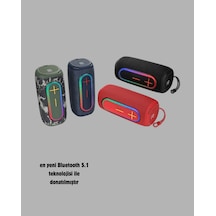 Bluetooth 5.1 Hoparlör Xuczzzflip6max1-3, Uzun Pil Ömrü