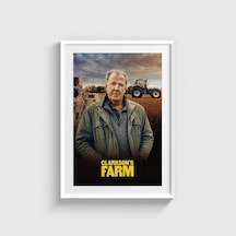 Clarksons Farm Dizi Posteri Tablo Çerçeveli Poster Duvar Dekorasyonu Beyaz Çerçeveli Tablo Beyaz Çerçeveli Tablo Dn11d456beyaz
