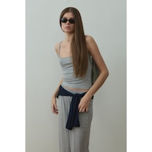 Suud Collection Gri Cosie Askılı Top