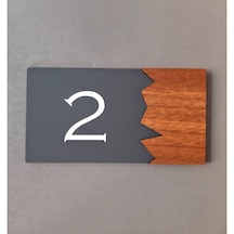 Wooden Serisi Pleksi Kapı Numarası (512038215)