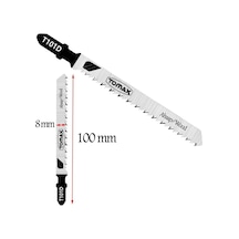 Tomax Sert Kesim Ahşap Dekupaj Ağzı T101d - 5'li Paket