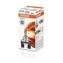 AMPUL H15 12V 15 55W HALOGEN FAR VE SIS TEK FLAMANLI FAR AMPULU