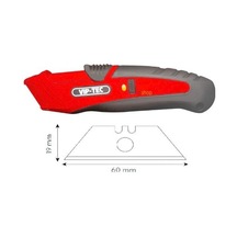 Vıptec Vt875142 Profesyonel 3 Kademeli Güvenlikli Maket Bıçağı