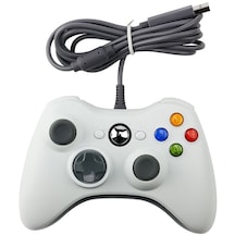 Xbox360 İçin Usb 2.0 Kablolu Kumanda Gamepad, Tak Ve Çalıştır, Kablo Uzunluğu: 2,5 M