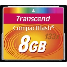 Transcend Standart 133x CompactFlash 8 GB CF Hafıza Kartı