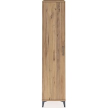 Hyperion Dolap 5 Raflı Tek Kapaklı 44x44x195 Çam-çam Çam