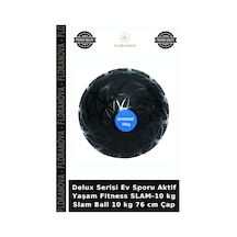 Delux Serisi Ev Sporu Aktif Yaşam Fitness Slam-10 Kg Slam Ball 10 Kg 76 Cm Çap