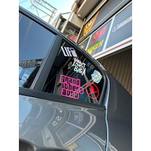5 Li Oto Sticker Seti Zar 0