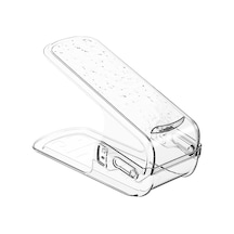 Suofeng Şeffaf Ayarlanabilir Ayakkabı Rafı - Giyim Dolabı Alanını Maksimize Eden Organizatör 1 Adet ŞEFFAF