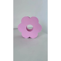 3d Baskı Çiçek Formlu Vazo Sakura Çiçeği Şeklinde Dekoratif Modern Çiçek Vazosu Pembe Diğer