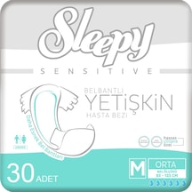 Sleepy Yetişkin Hasta Bezi Medium 30'Lu