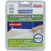 Mey İthalat Vodaseal Küvet Kenar Sızdırmazlık Bandı 38 Mm 3,35 Metre