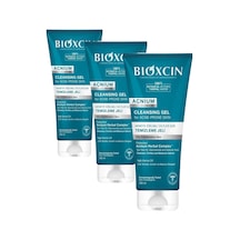 Acnium Sebum Dengeleyici Yüz Yıkama Jeli Niasinamidli, Termal Sulu, Bitkisel Kompleksli, Akneye Eğilimli Ve Yağlı Ciltler İçin, 200 Ml 3 Paketi