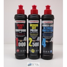 Menzerna 1000 2500 Powerlock Kalın İnce Pasta Boya Kor. Set 250ml
