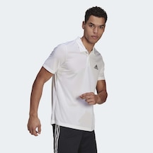 Adidas Aeroready Designed To Move Sport Erkek Beyaz Polo Tişört Gm2154