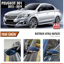 Peugeot 301 Yarasa Ayna Kapağı Batman Piano Black Parlak Siyah