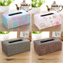 E-avrupa Doku Kutusu Yaratıcı Oturma Odası Çay El Restoran Kağıt Toplama Kutusu Continental Kortikal Peçete Doku Kutusu