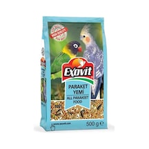 -exovit-exovit Paraket Kuşu Yemi 500 Gr Vitaminli Papağan
