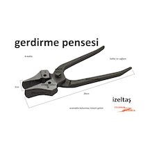 İzeltaş Gerdirme Pensesi Metalik Deri Gerdirme Bez Germe Çektirme